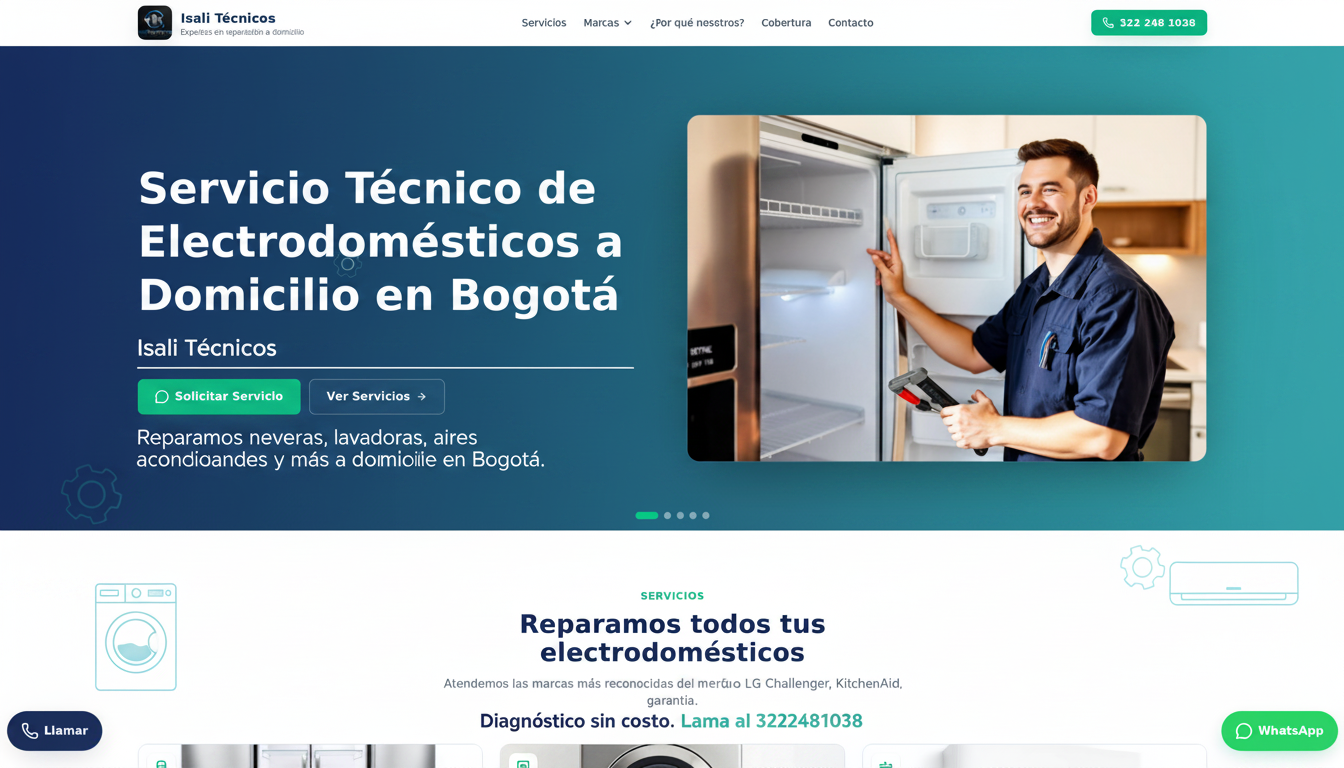 Isali Técnicos | Servicio Técnico de Electrodomésticos a Domicilio en ...