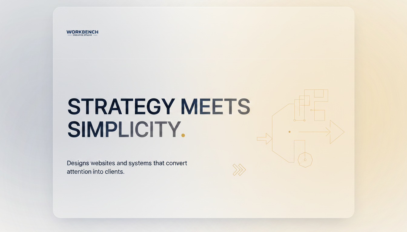Workbench Creative Studio | Strategy Meets Simplicity
