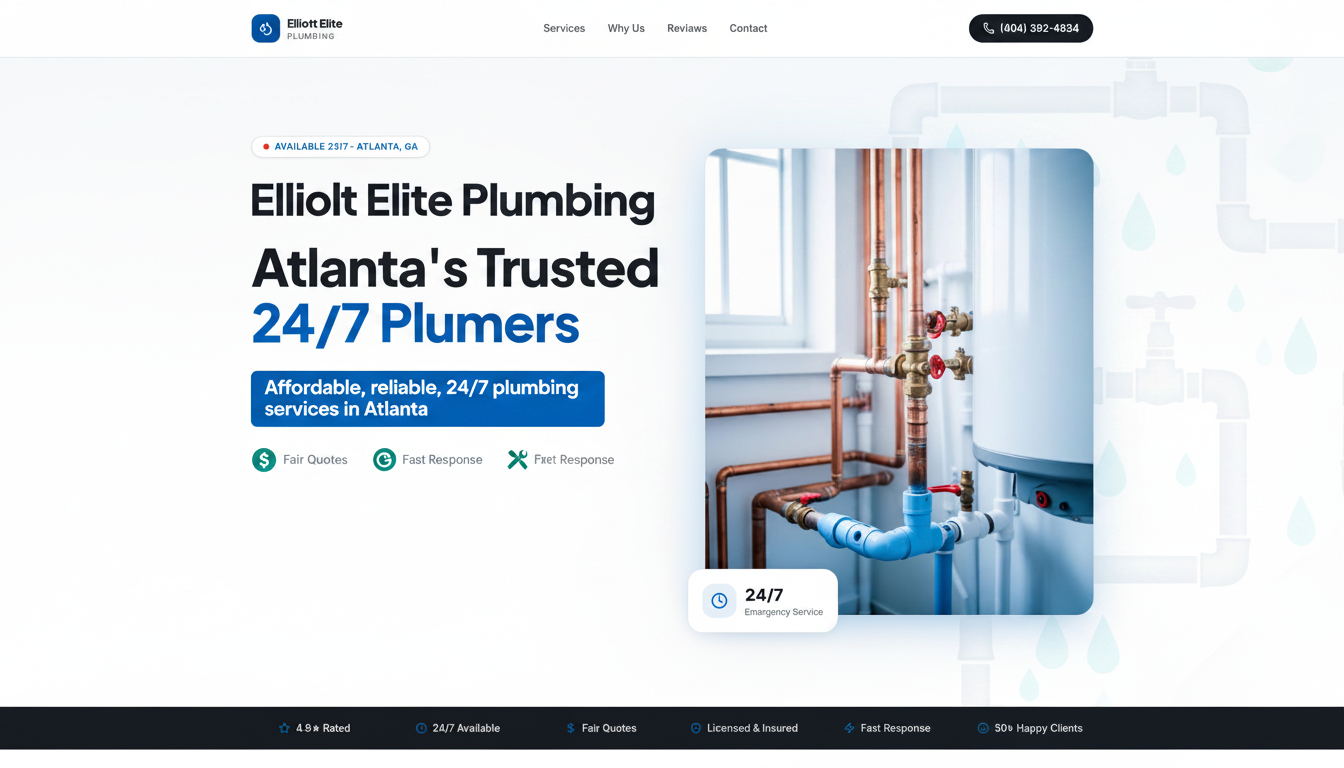 Elliott Elite Plumbing in