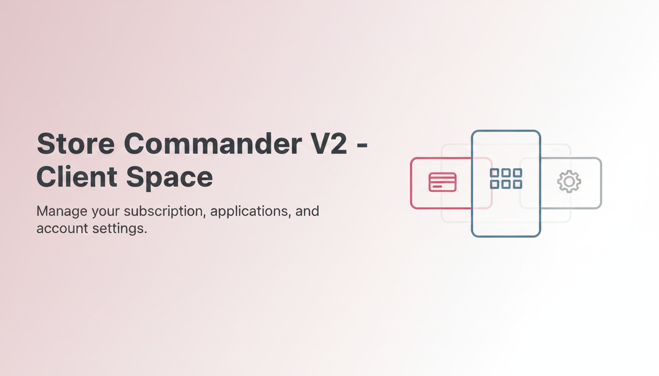 Store Commander V2 - Client Space