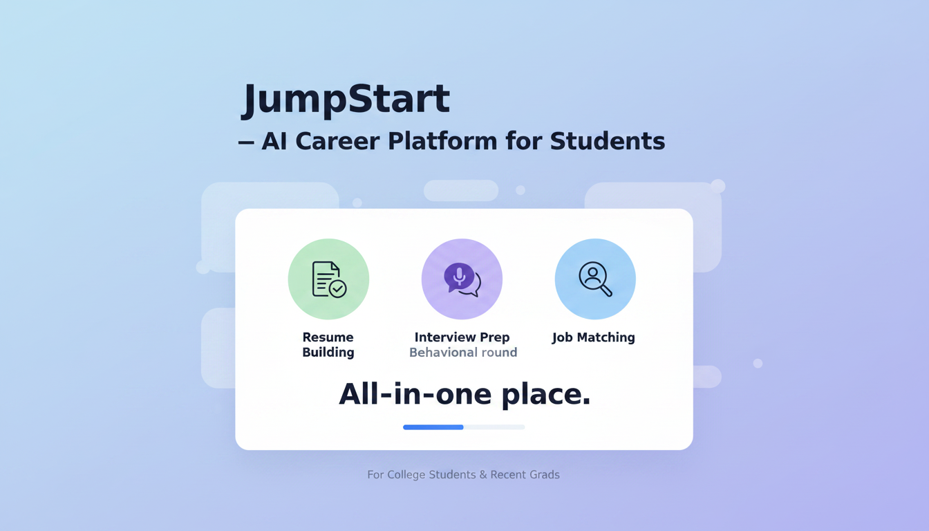 JumpStart — AI Career Platform for Students