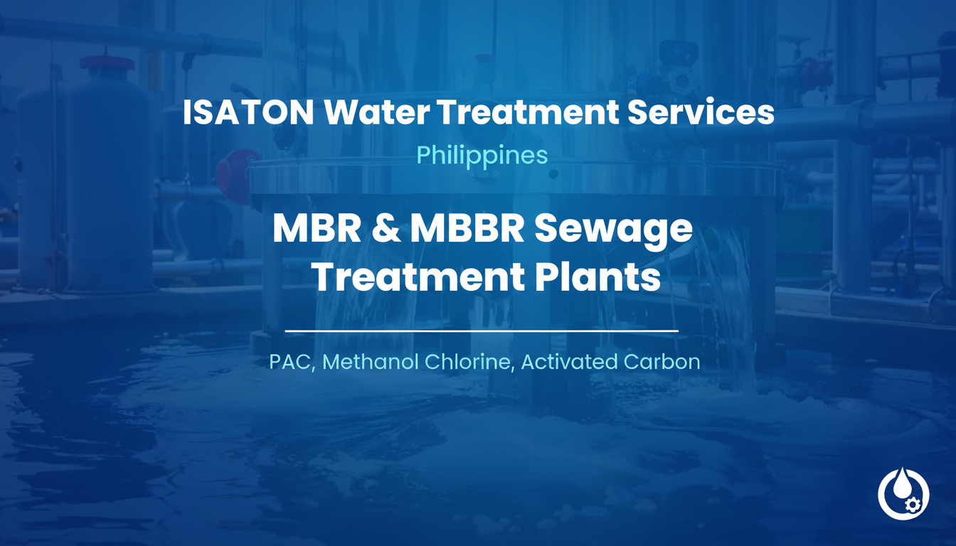 Isaton Water Treatment Services Philippines | MBR & MBBR STP