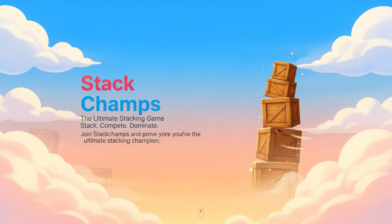 Stack Champs — The Ultimate Stacking Game