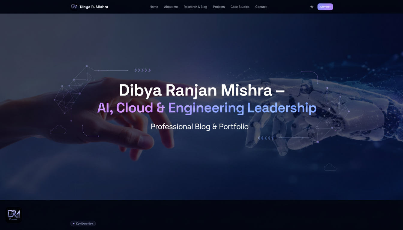 Dibya Ranjan Mishra — AI, Cloud & Engineering Leadership