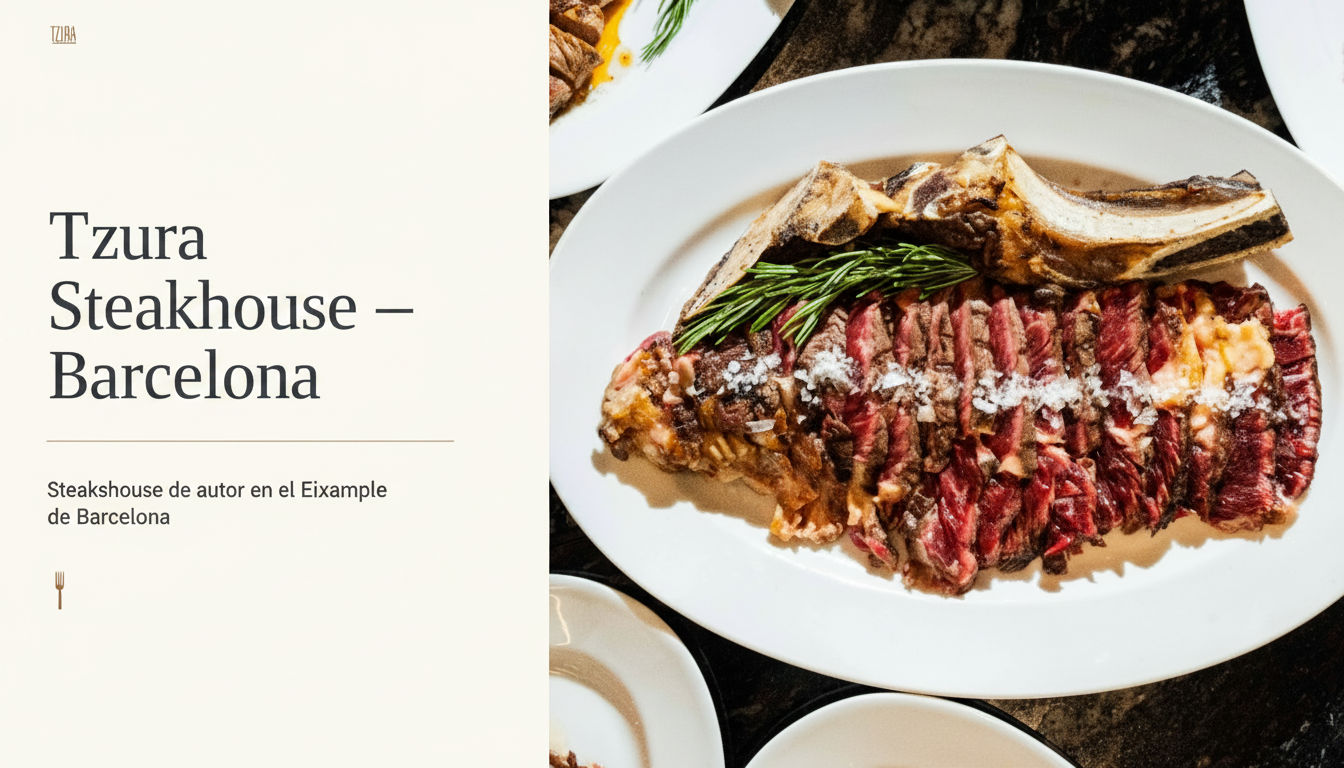 Tzura Steak House, asadores en Barcelona