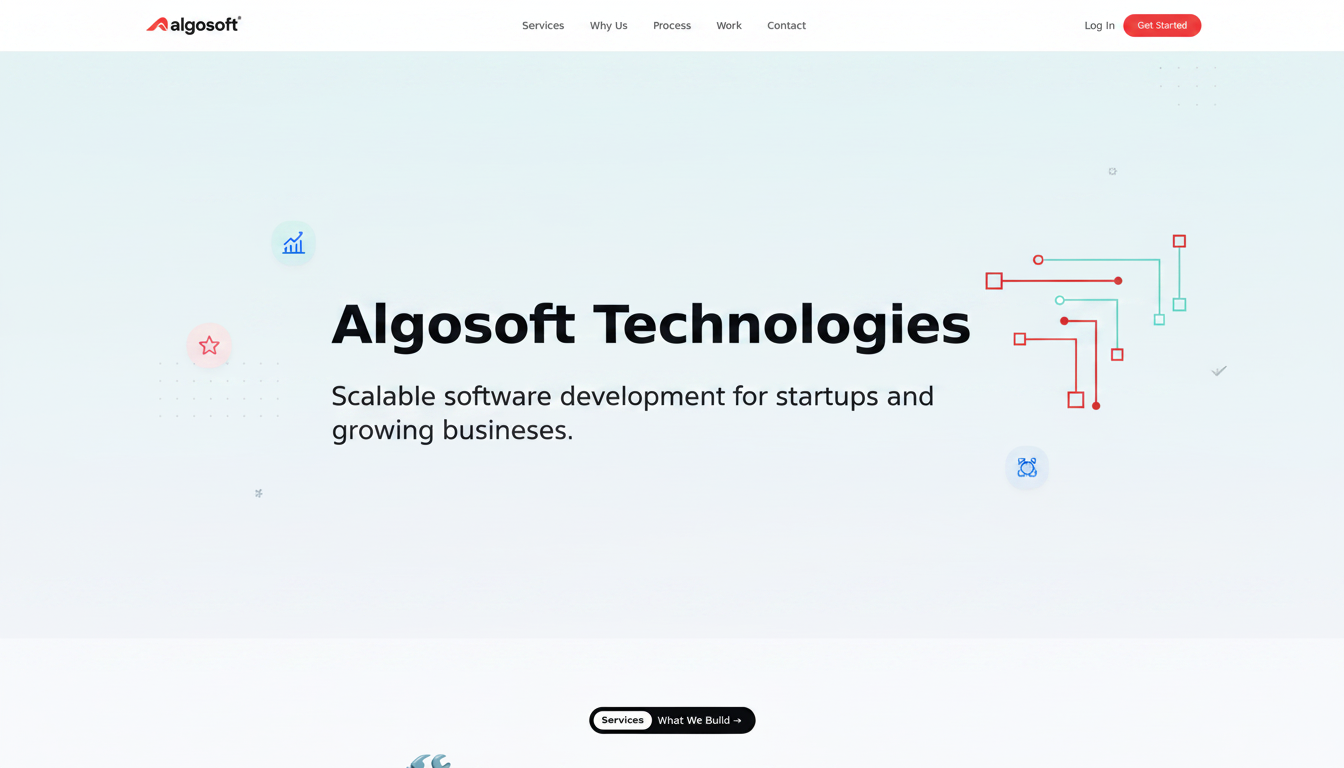 Algosoft Technologies — Scalable Software Development for Startups & SMEs