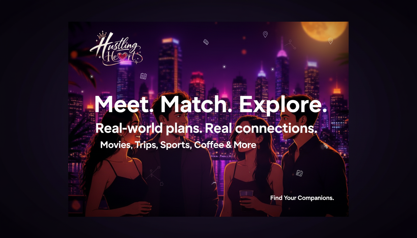 Hustling Heart™ — Meet. Match. Explore.