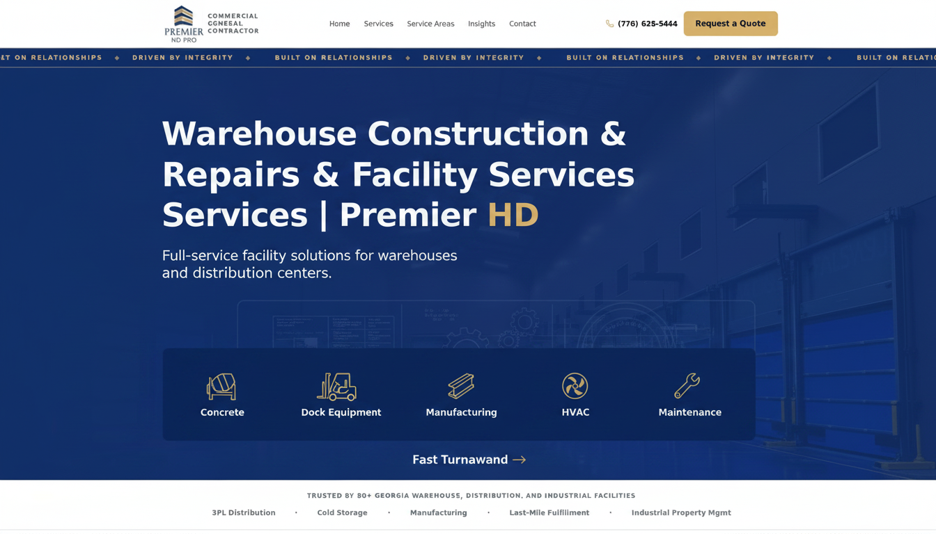 Commercial Construction & Facility Solutions | Premier HD Pro