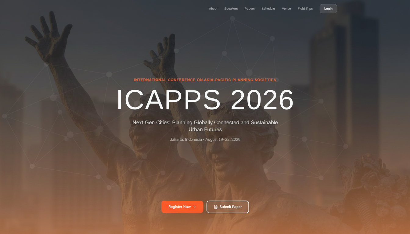 ICAPPS 2026 Jakarta — International Conference on Asia-Pacific Planning ...
