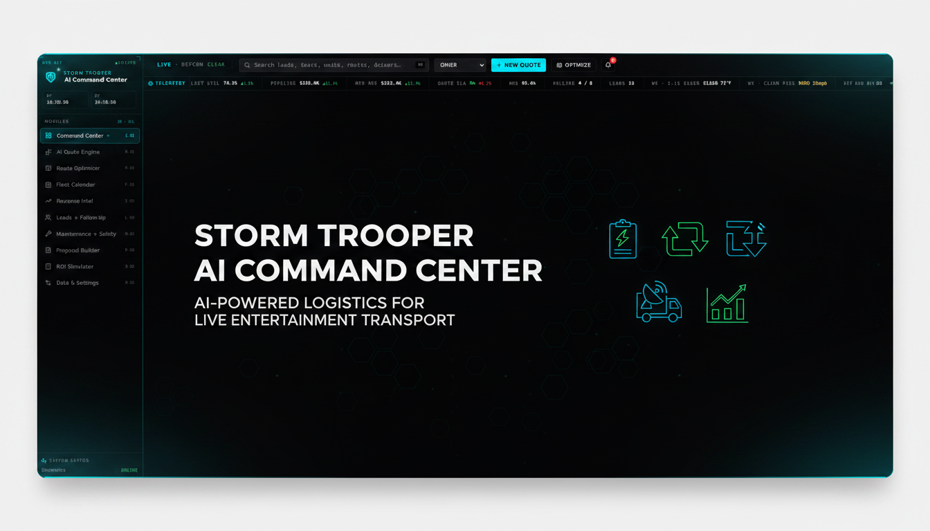 Command Center · Storm Trooper AI