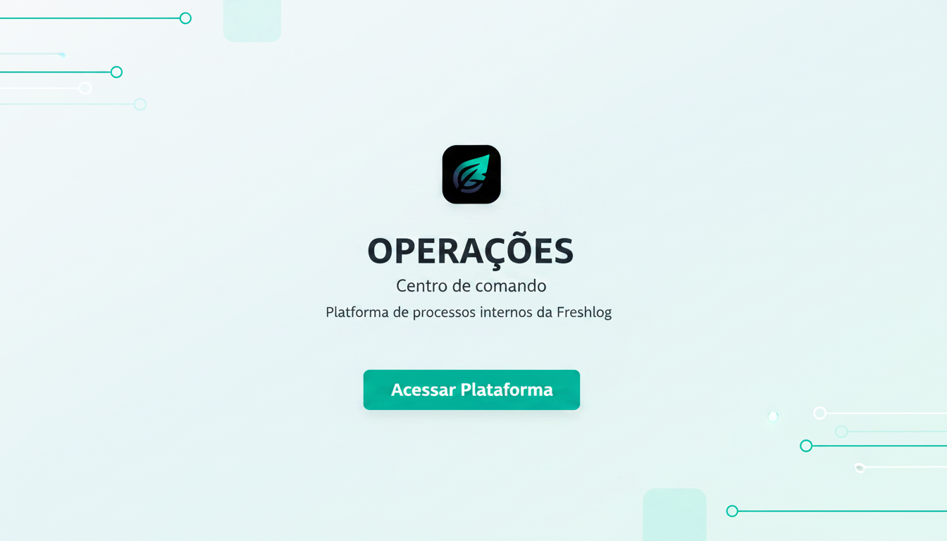 Fresh Hub - Plataforma De Controle Logístico