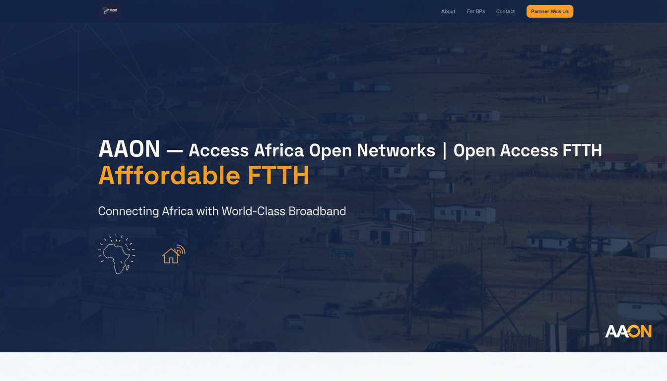 AAON — Access Africa Open Networks | Open Access FTTH