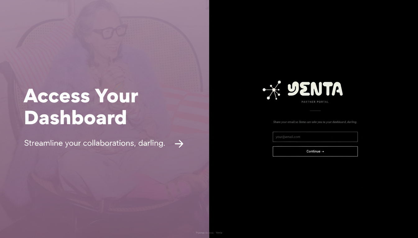 Yenta Partner Portal
