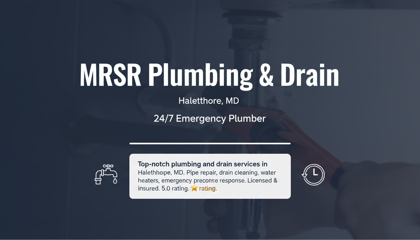 MRSR Plumbing & Drain - Silver Spring , MD | 24/7 Emergency Plumber