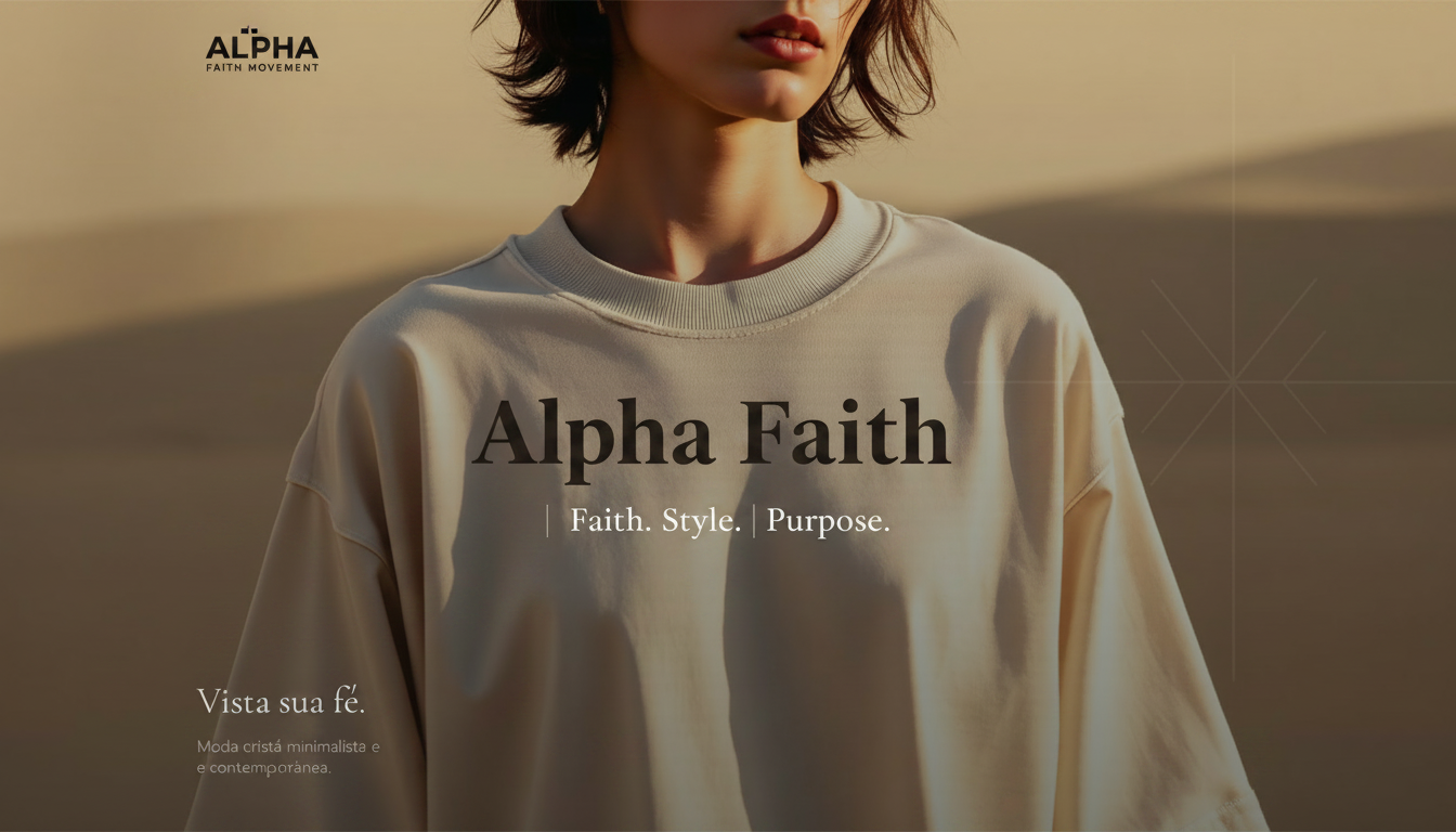 Alpha Faith — Faith. Style. Purpose.