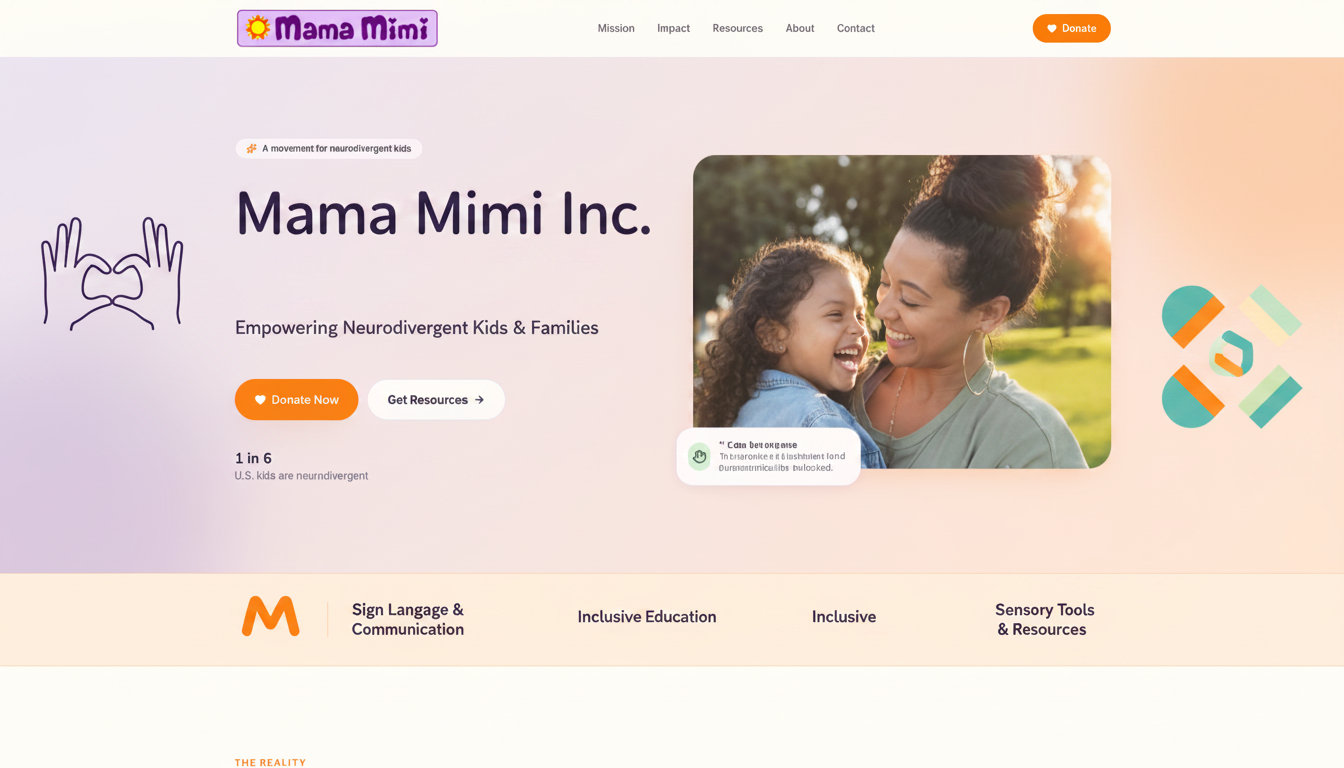 Mama Mimi INC — Every Child Deserves a Voice