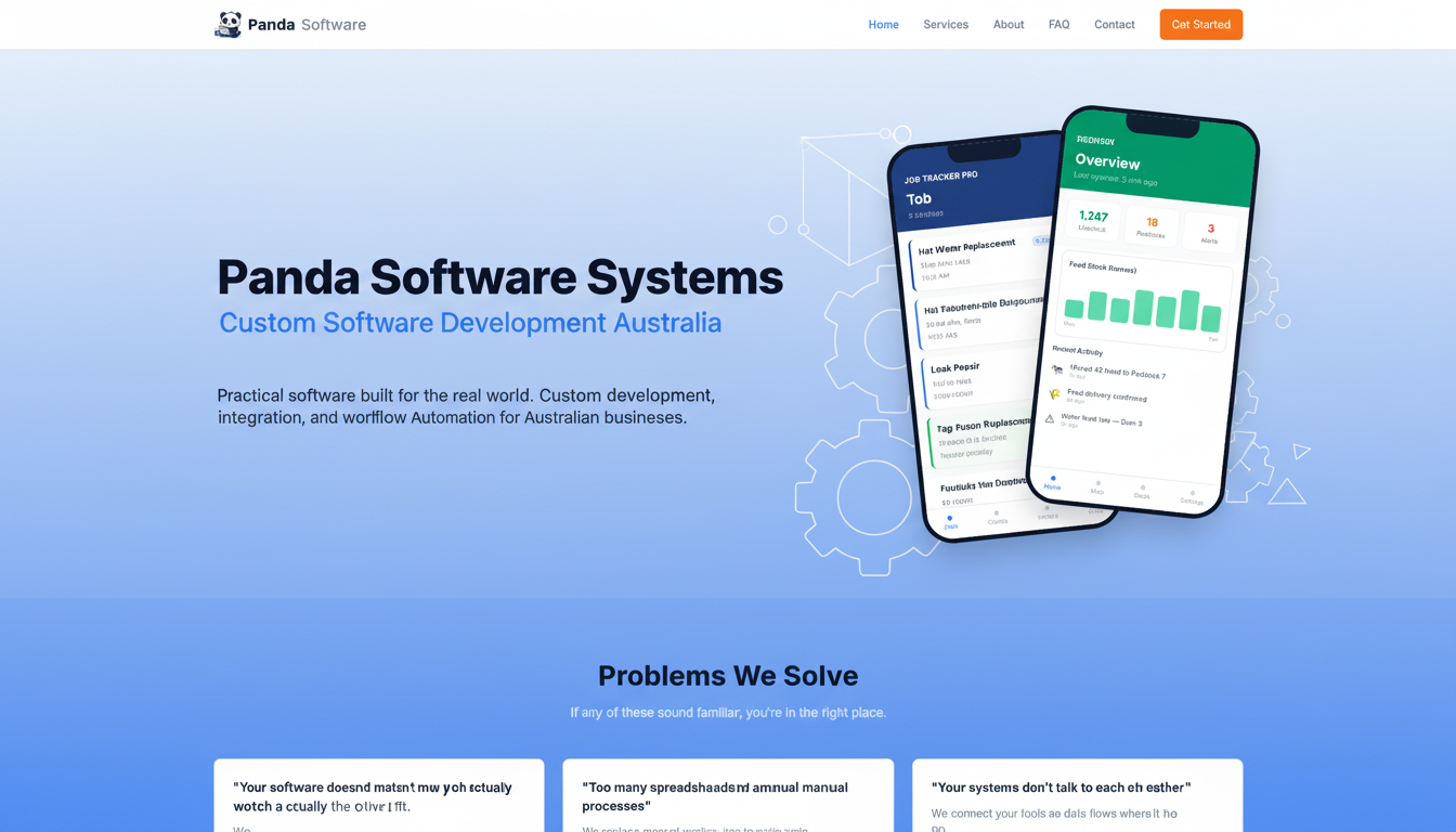 Panda Software Systems | Custom Software Development Australia