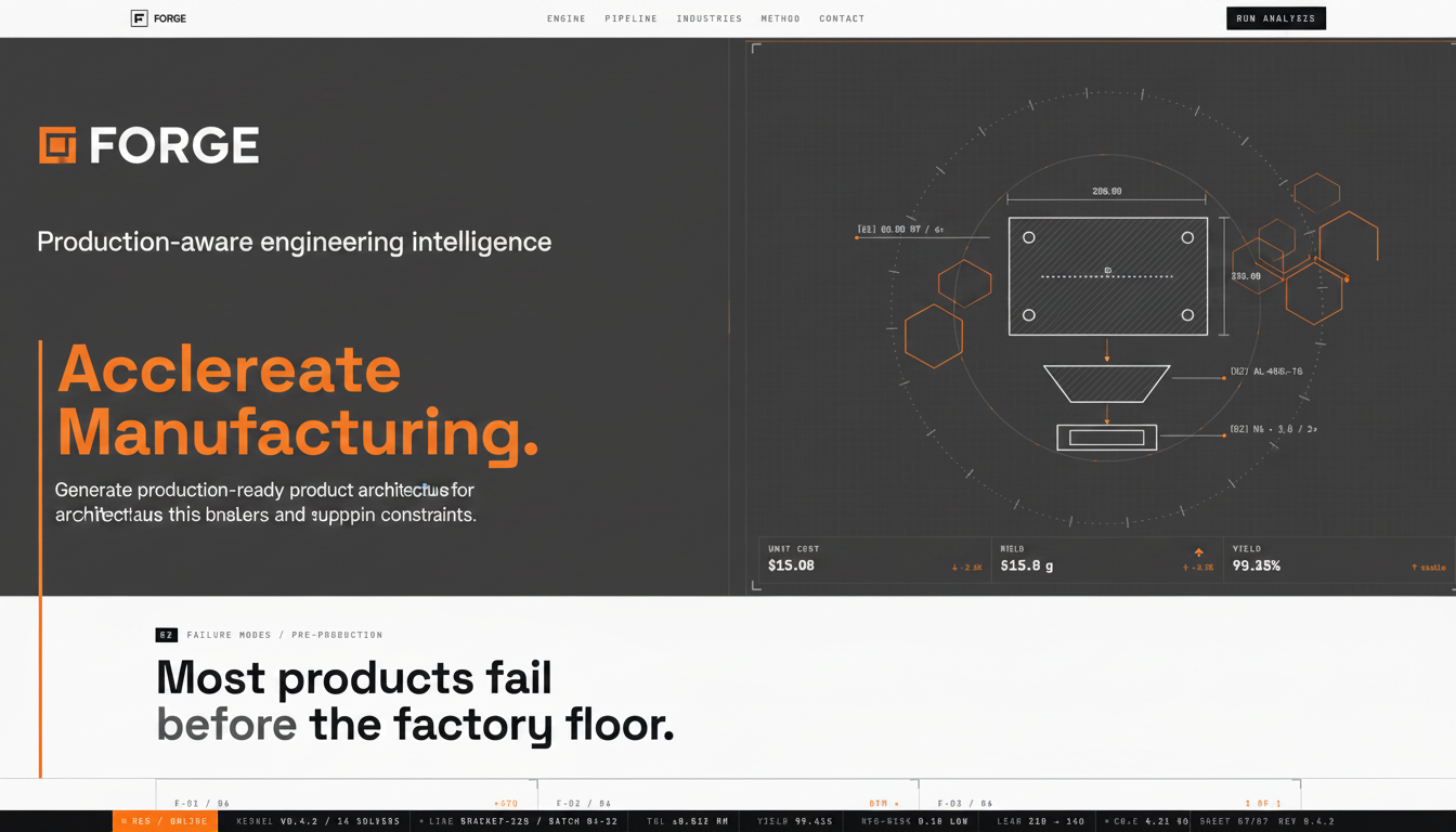 Forge | Production-aware engineering intelligence