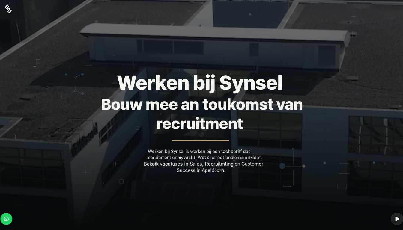 Vacatures | Werken bij Synsel