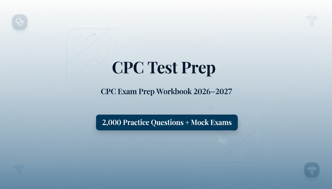 CPC Test Prep 2026 — 800 Questions & Mock Exams