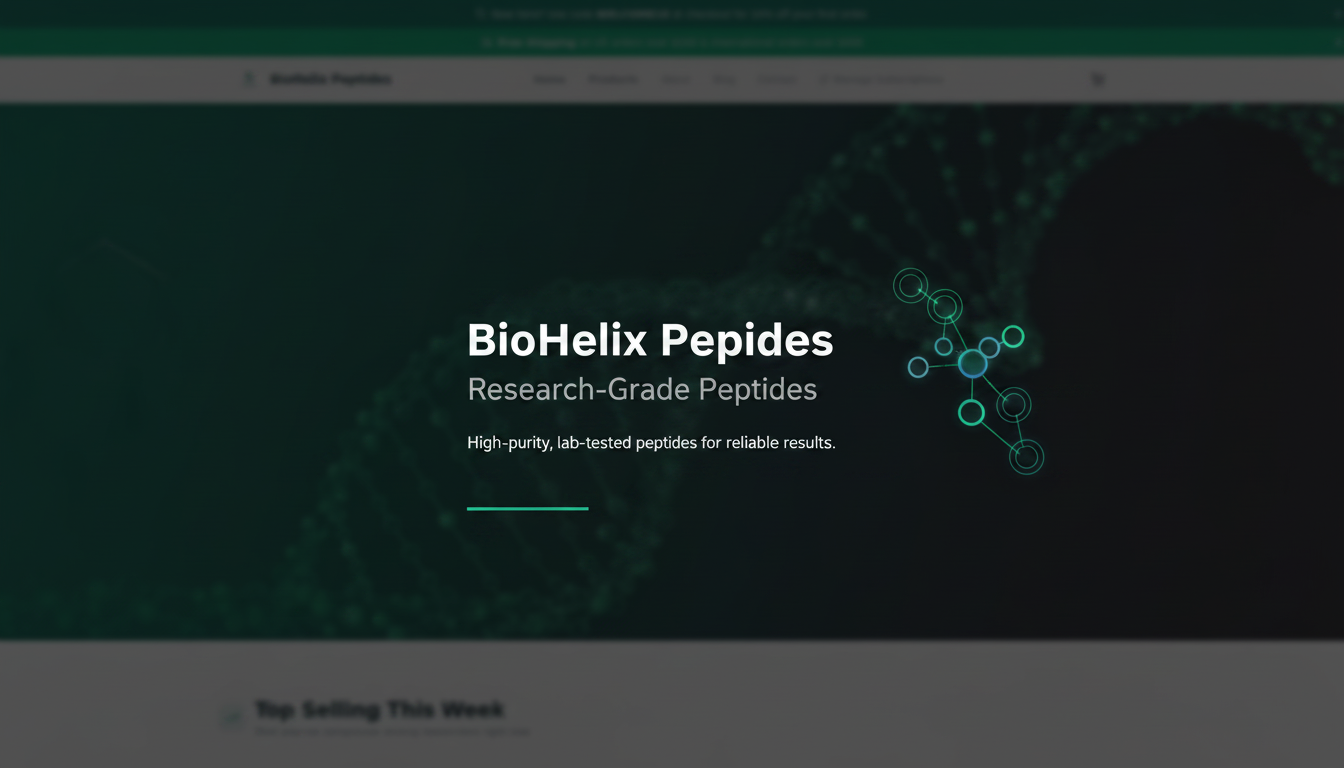 BioHelix Peptides — Research-Grade Peptides