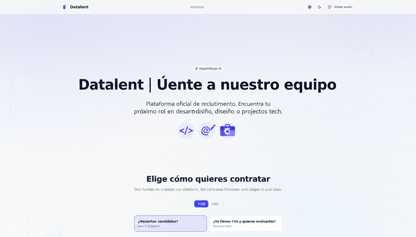 HireNow — Contrata con evidencia, no con currículums