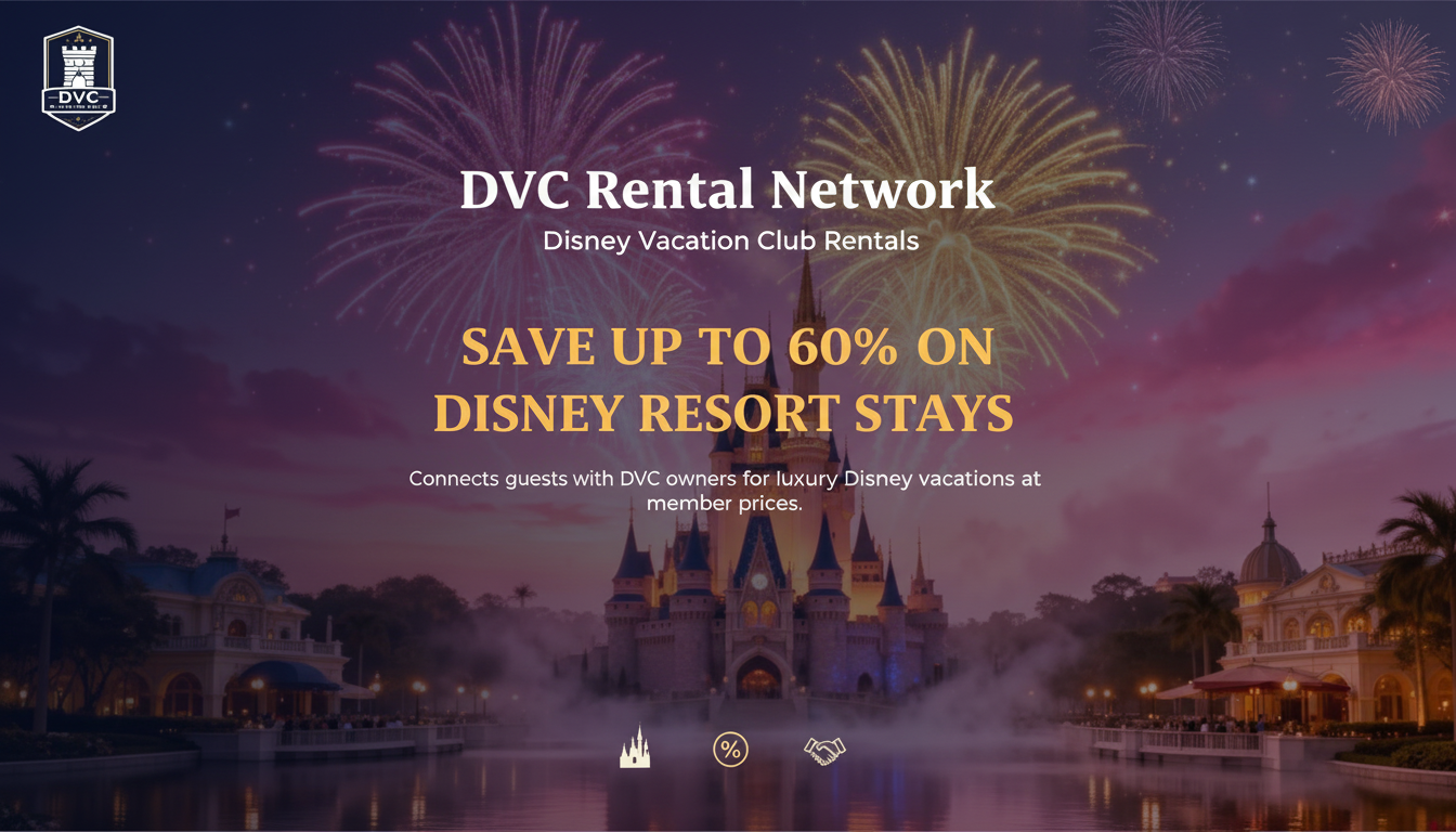DVC Rental Network — Luxury Disney Stays for Less