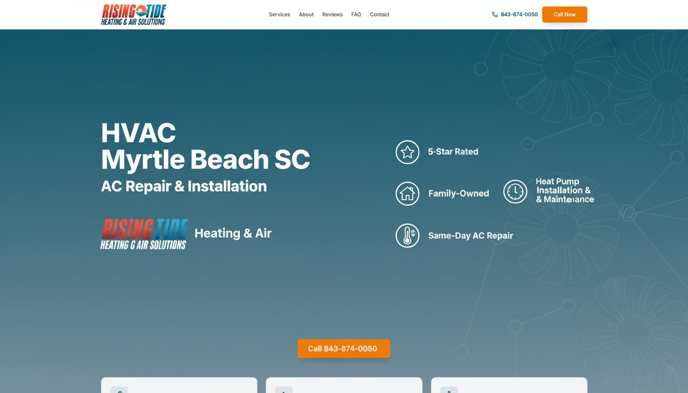 Myrtle Beach HVAC | AC Repair, Installation & 24/7 Service