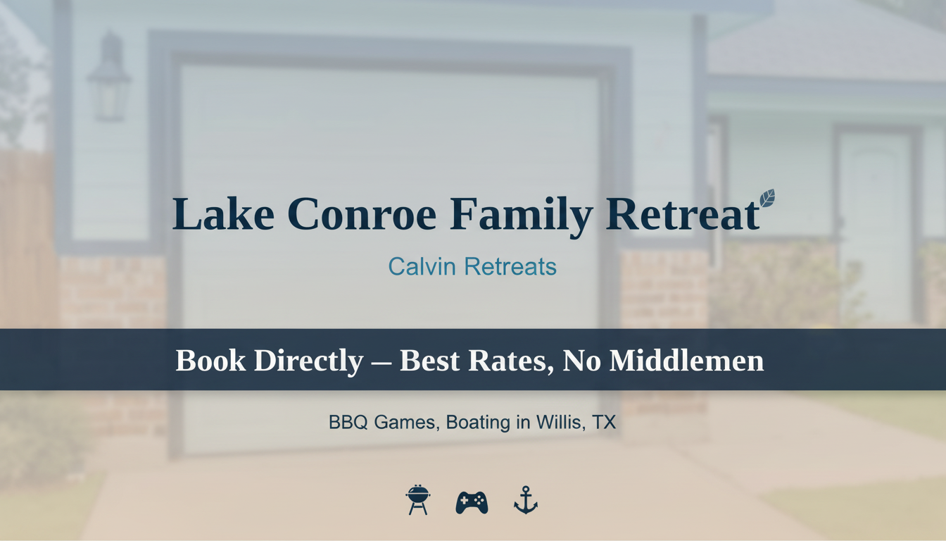 Docked at Lake Conroe in Willis