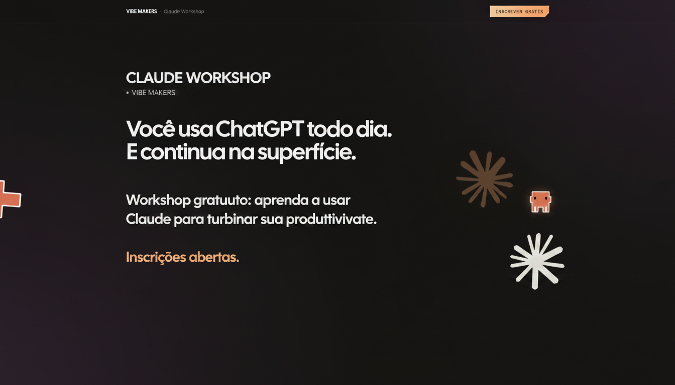 Claude Workshop · Vibe Makers