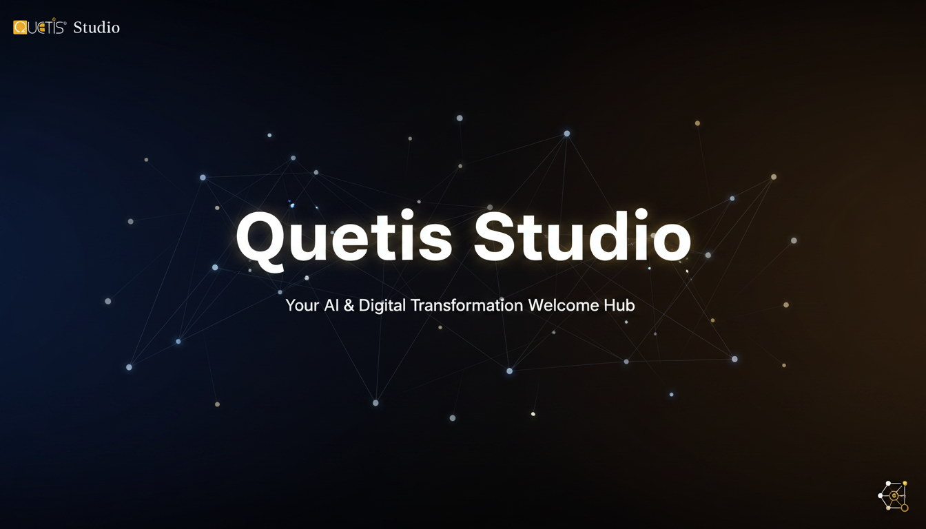 Quetis® Studio — AI-powered digital experiences.