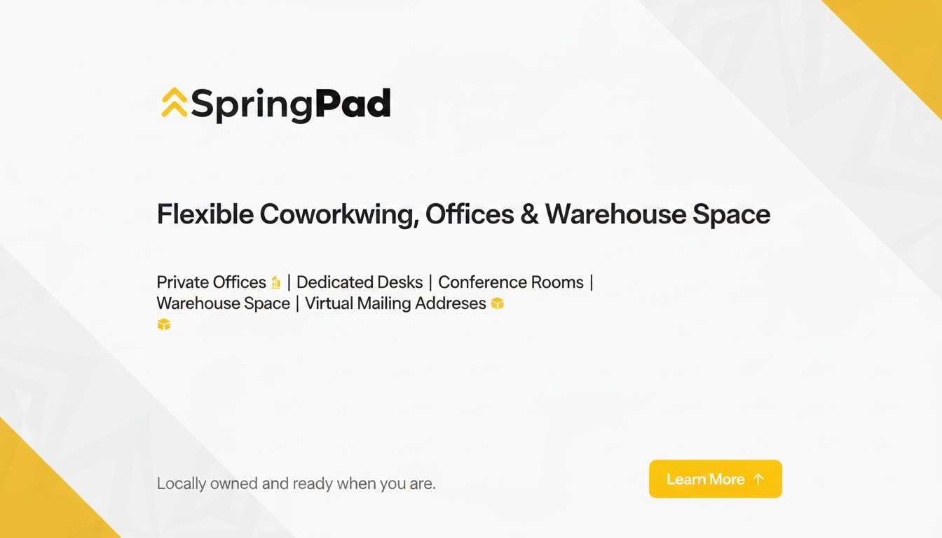 SpringPad | Flexible Coworking, Offices & Warehouse Space