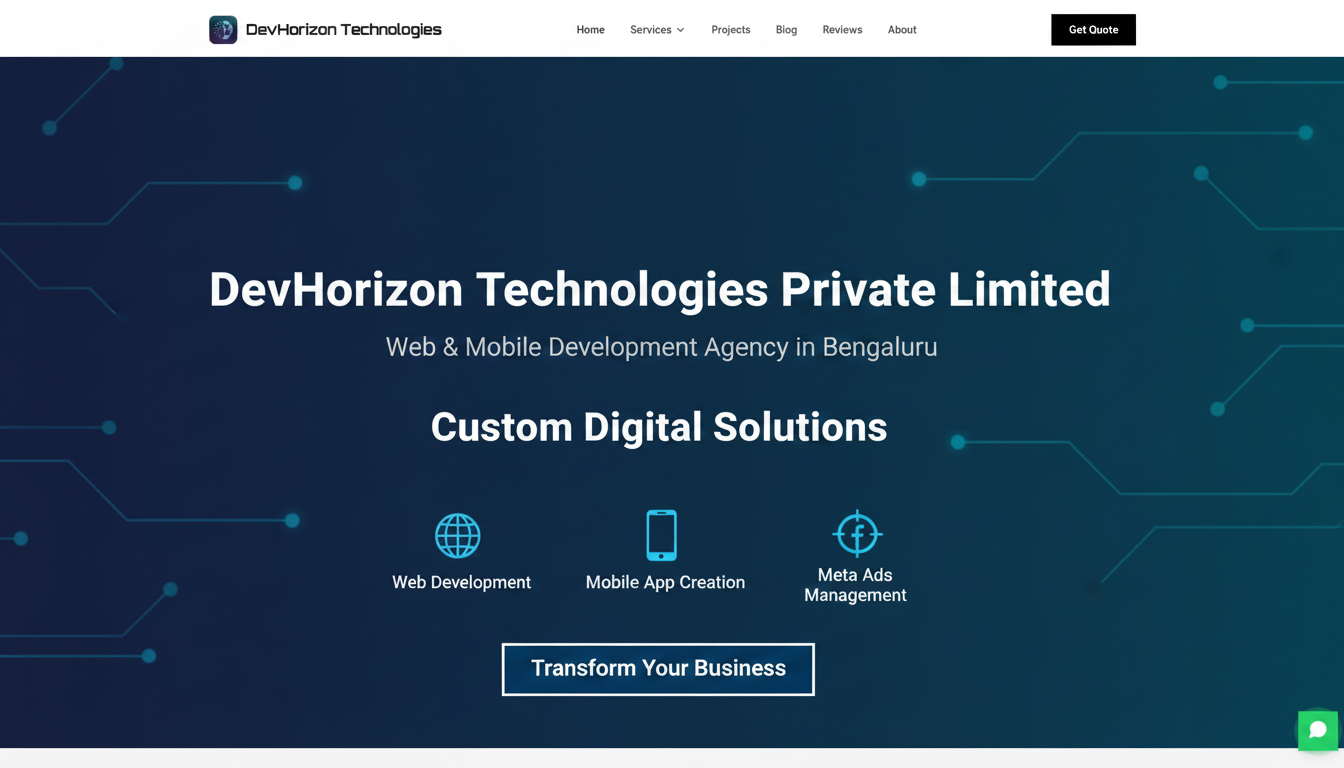 DevHorizon Technologies Private Limited - Web & Mobile Development ...