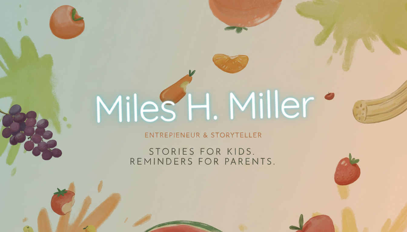 Miles H. Miller — Entreprenuer & Storyteller
