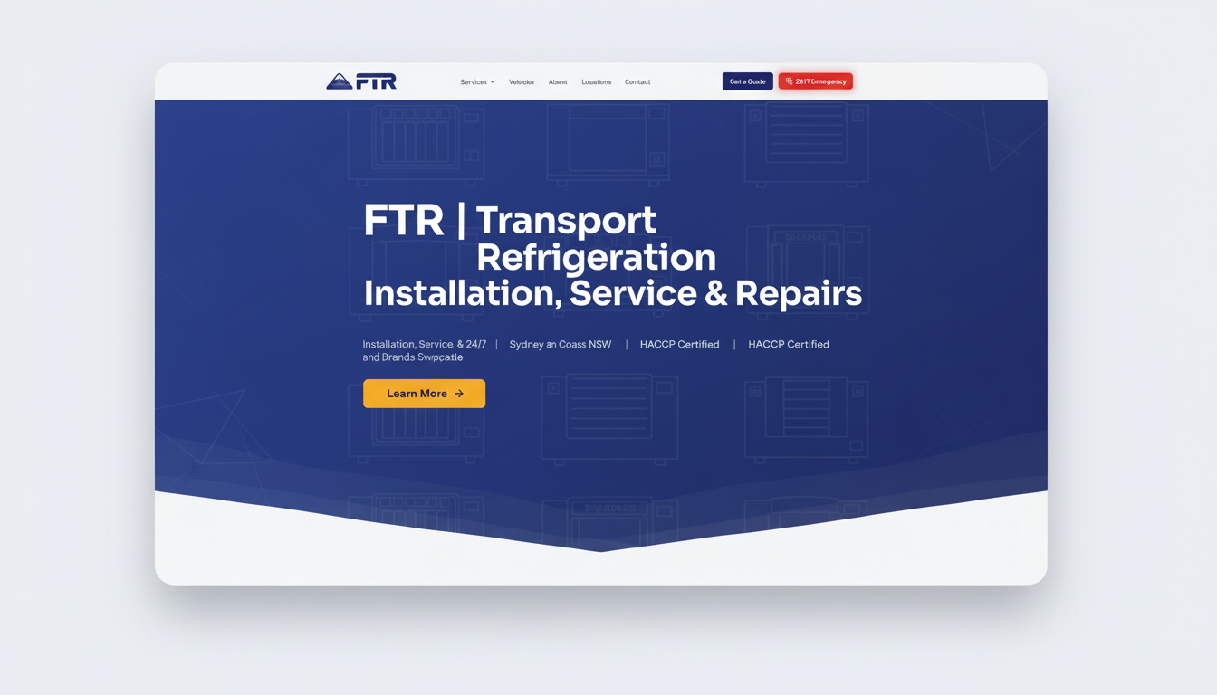 FTR | Transport Refrigeration Installation, Service & Repairs