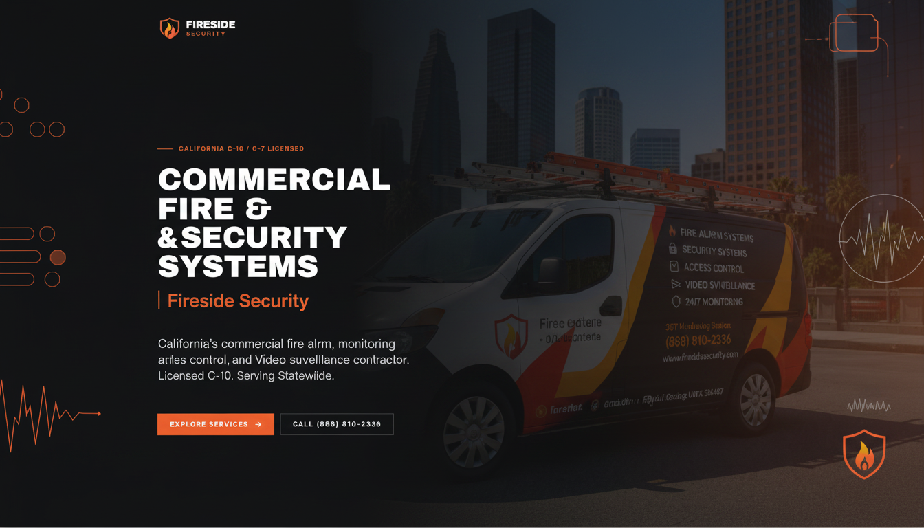 Commercial Fire Alarm & Security Systems | Fireside Security