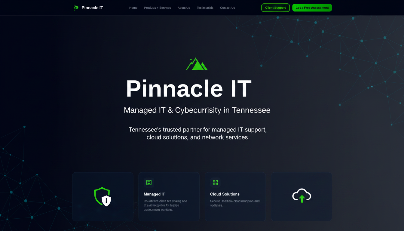Pinnacle IT — Managed IT & Cybersecurity in Tennessee