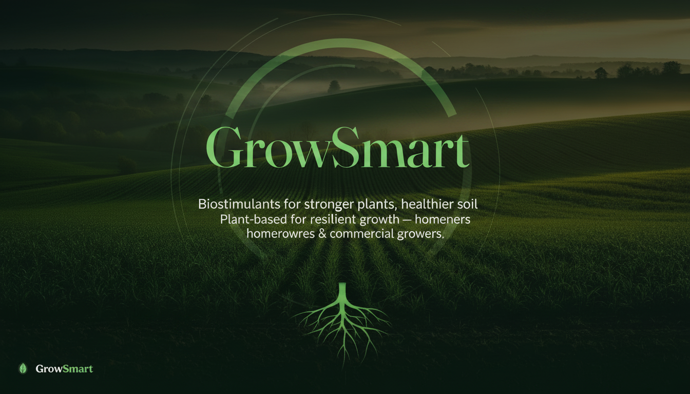 GrowSmart — Biostimulants for stronger plants, healthier soil