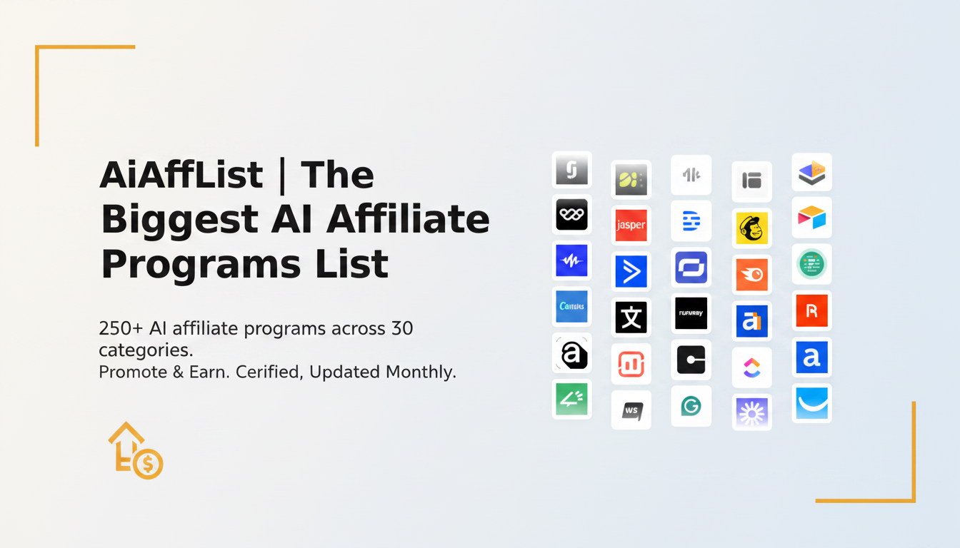 Show HN: A curated directory of AI affiliate programs, updated monthly