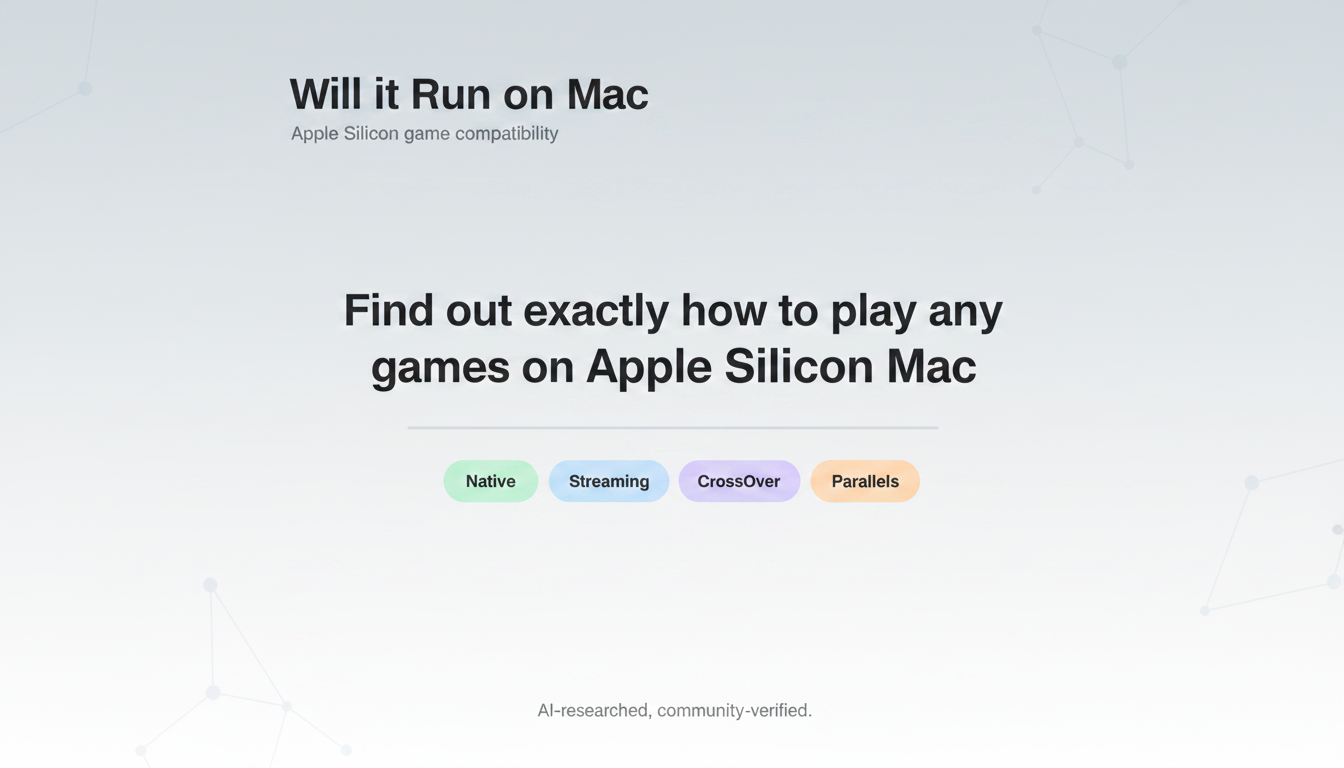 Best games for the Apple M1 Ultra Mac (2118+ games)
