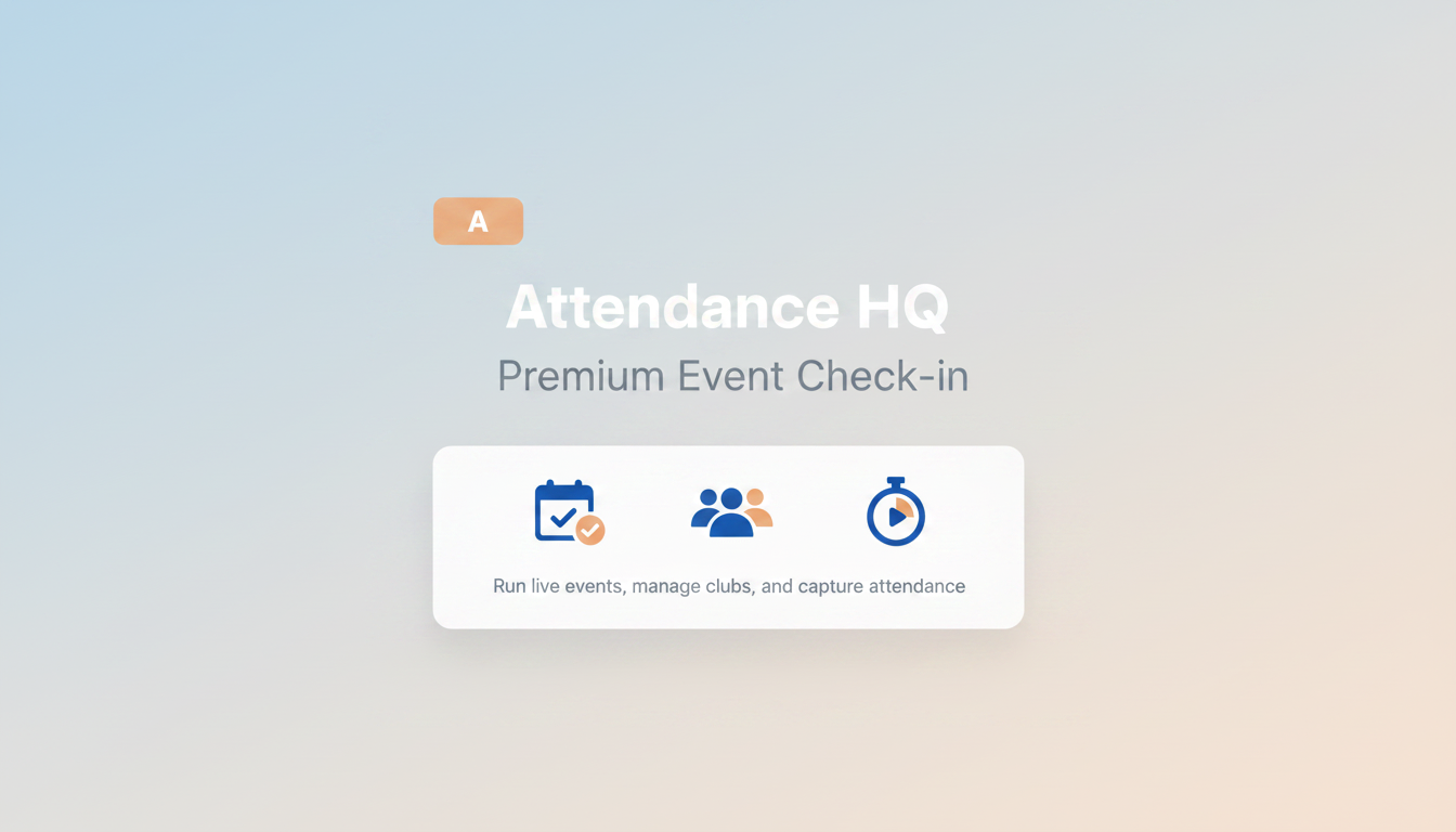 Sign in — Attendance HQ
