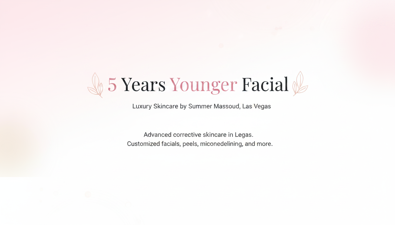 5 Years Younger Advanced Skin Care cover