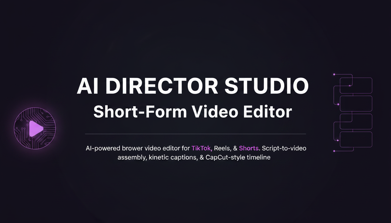 CutDirectorAI — official preview image