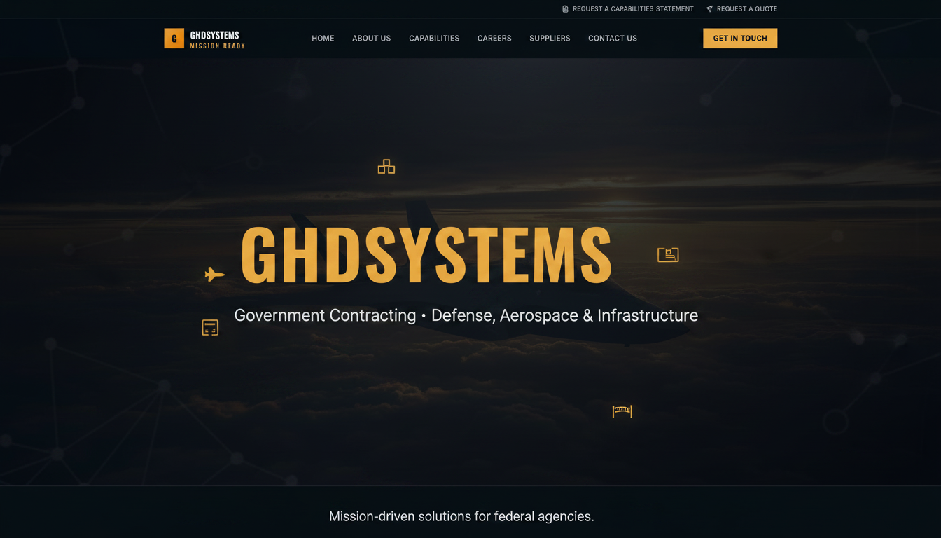 GHDSYSTEMS · Building a Better Tomorrow