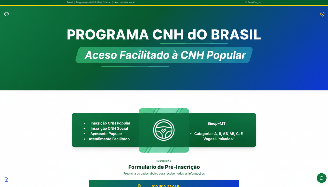 Programa CNH do Brasil — Acesso Facilitado à CNH Popular
