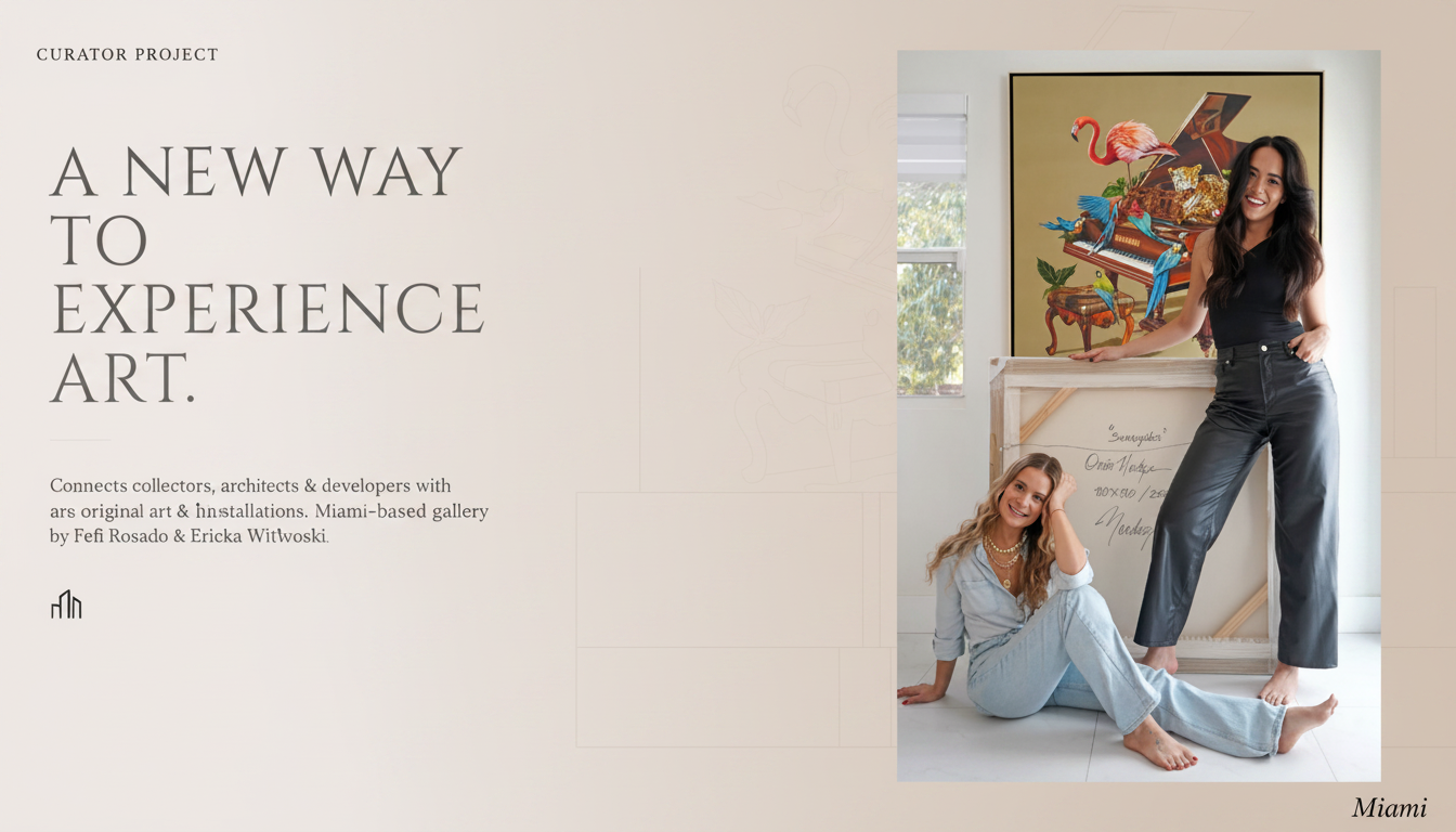 Curator Project — A New Way to Experience Art | Miami