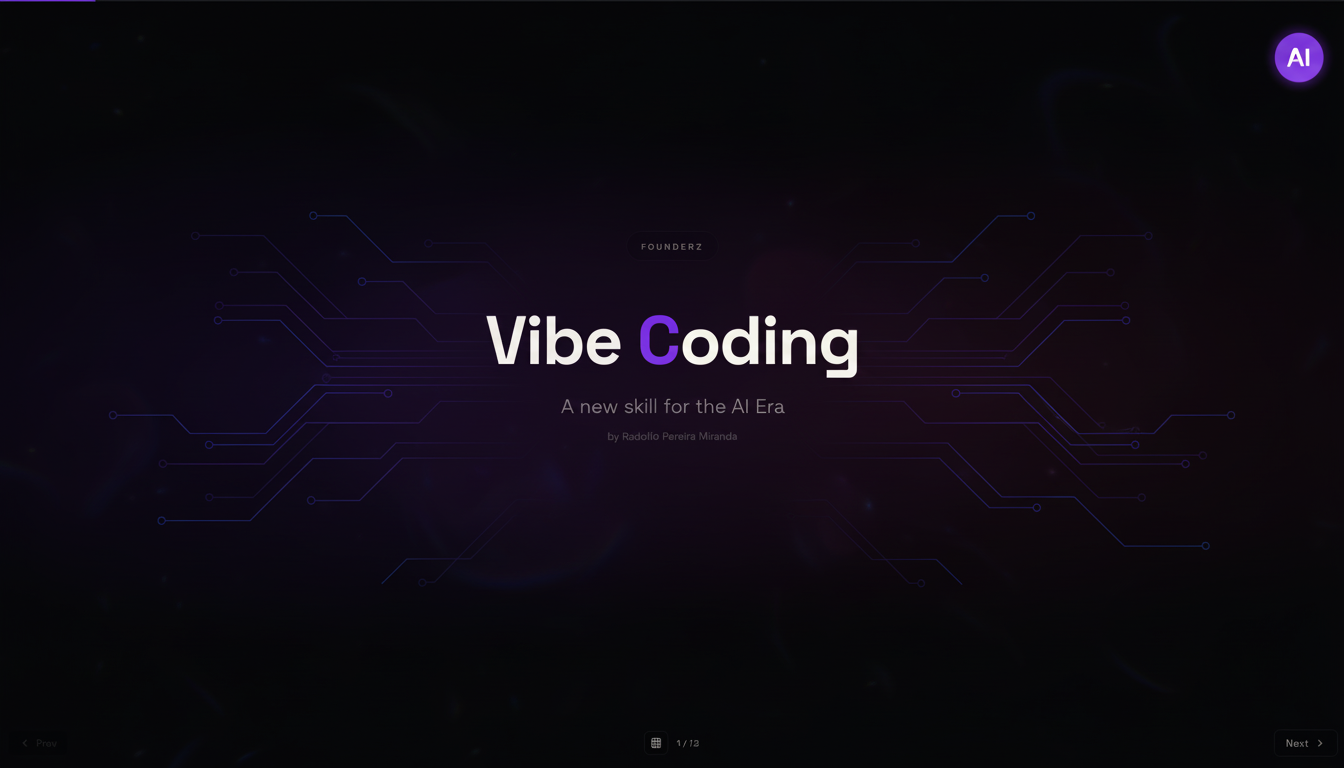 Vibe Coding — A New Skill for the AI Era
