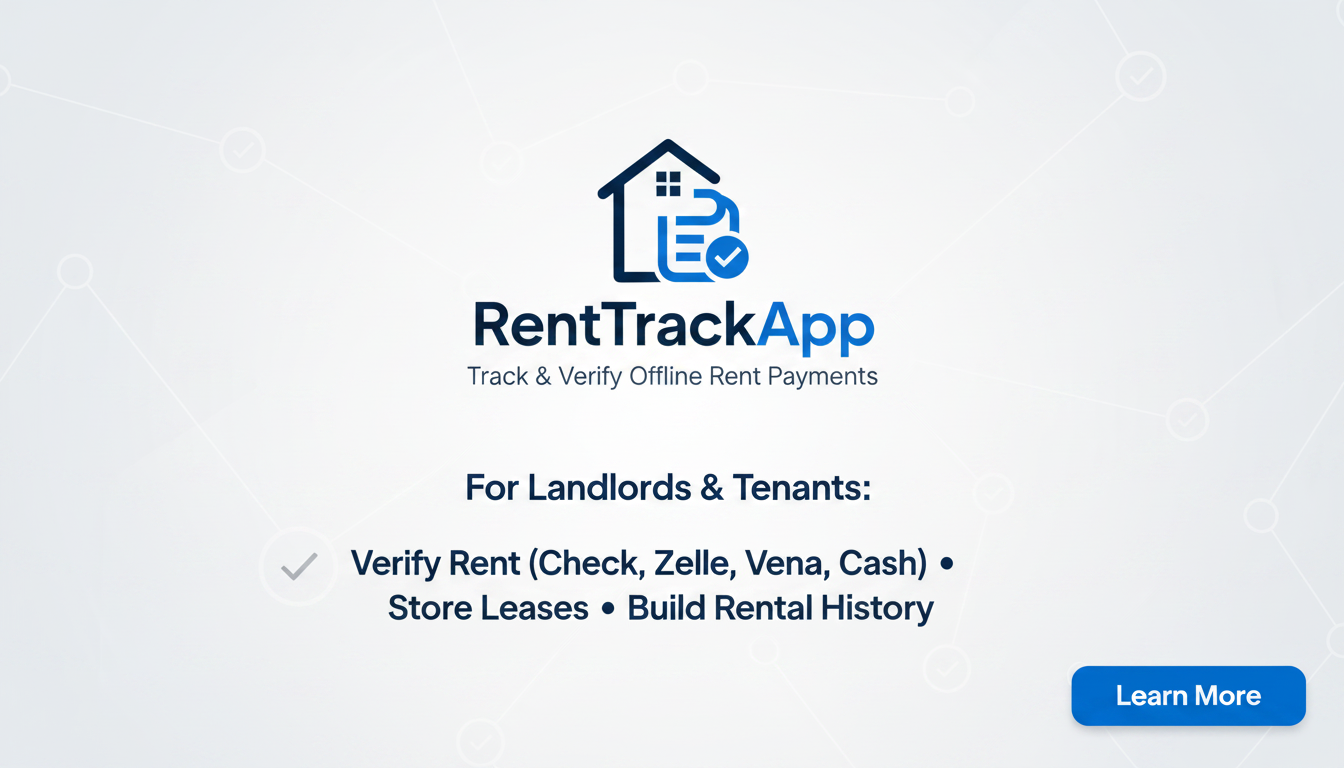 RentTrack — Track and verify offline rent payments