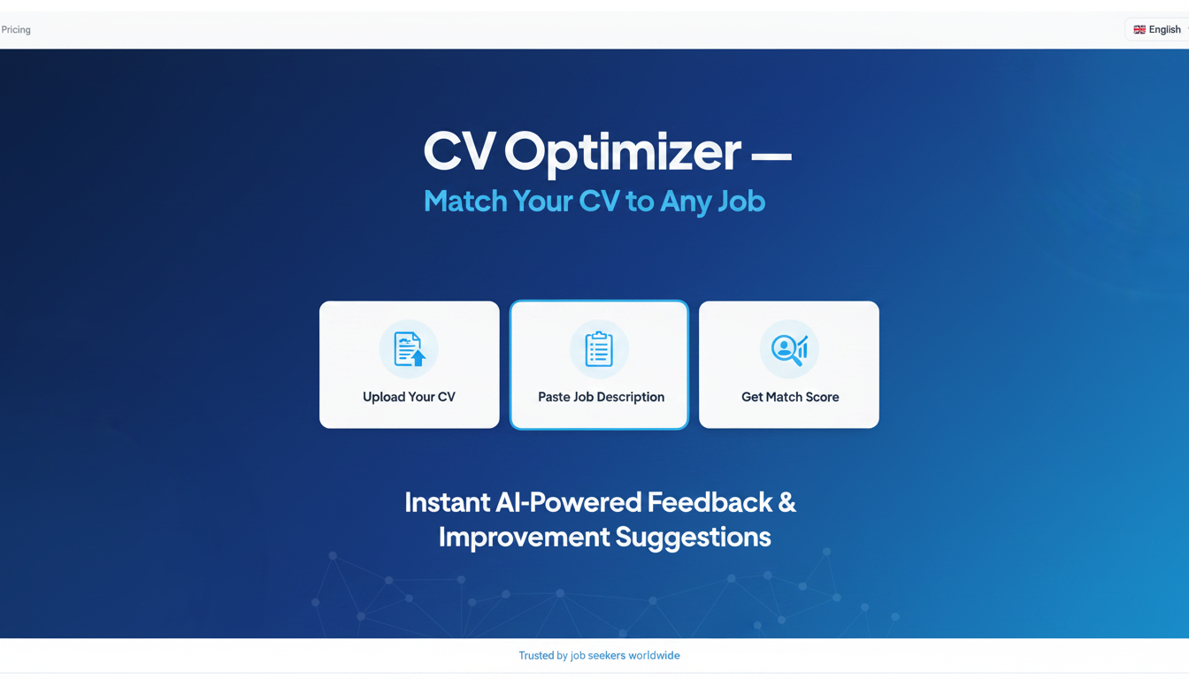 AI Resume Optimizer — Match Your Resume to Any Job | CV Optimizer Pro