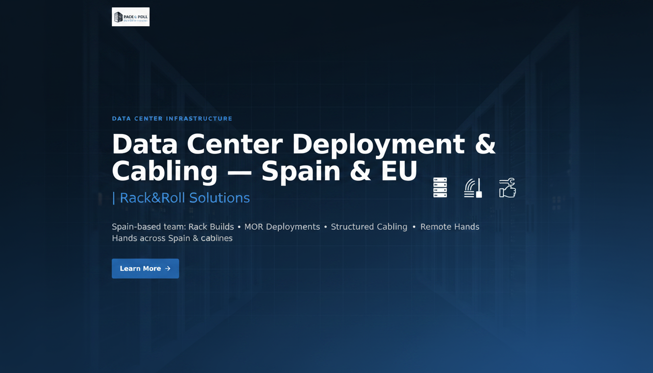 Data Center Deployment & Cabling | Rack&Roll Solutions